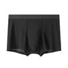 Men Boxer Underwear Elastic Mid-Waist U-Convex Breathable Shorts Briefs Solid Color Comfort Fit Underwear