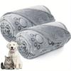 1Pcs Pet Blanket Soft Fluffy Cute Cartoon Pattern Pet Dog Blanket Warm And Comfortable Blankets Suitable For Cats And Dogs