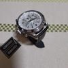 [USED] Seiko overseas model chronograph with genuine D-buckle. Shipping included!