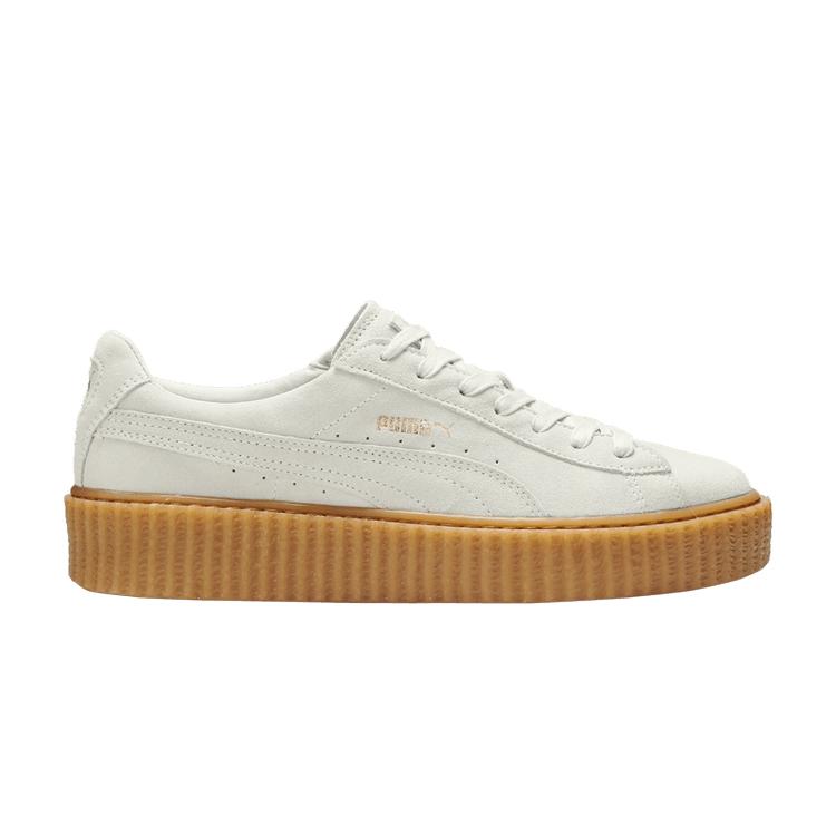 Women's Sneakers Puma Creepers Rihanna Fenty White Oatmeal (Women's) White/Oatmeal