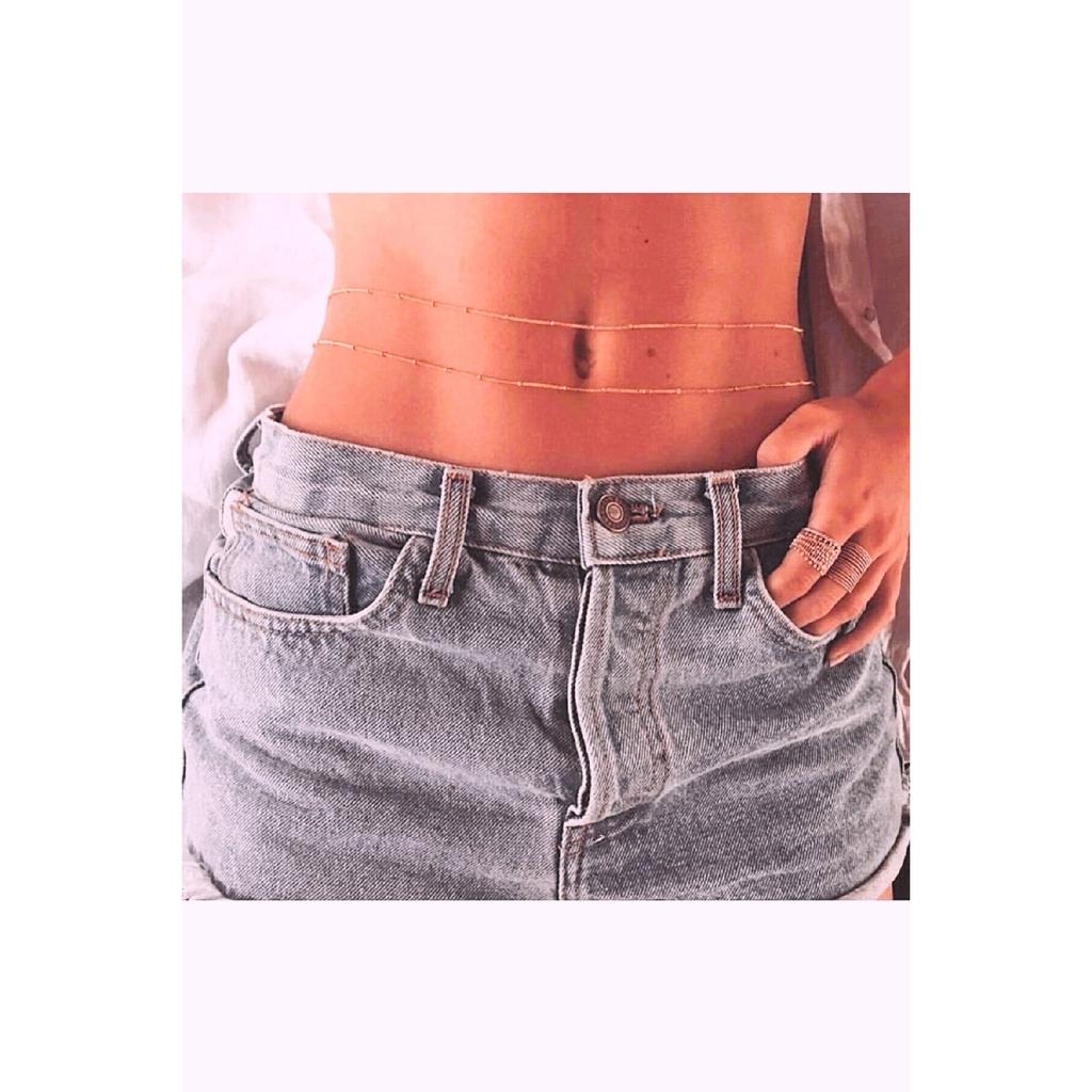 Special Design Waist Chain Silver