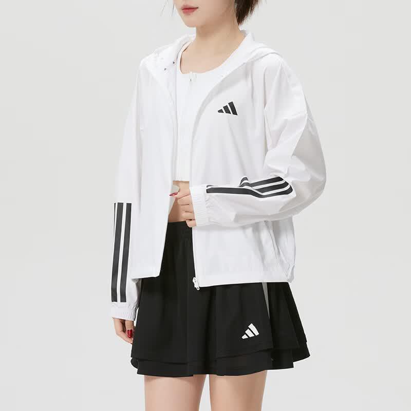 Adidas Women's Hooded Sportswear Jacket KC7655