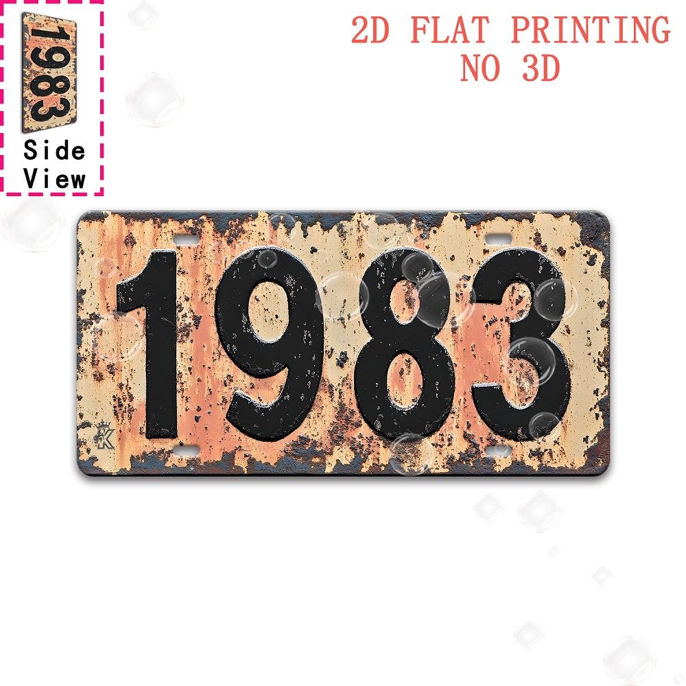 Vintage Metal Tin Sign D Flat Printing Distressed Rustic Wall Art Retro Decor for Home Bar Garage Birthday Anniversary Gif