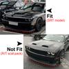 2 шт. автомобильный передний бампер спойлер для губ для Dodge Challenger SRT Hellcat Coupe 2DR 2015 2016 2017