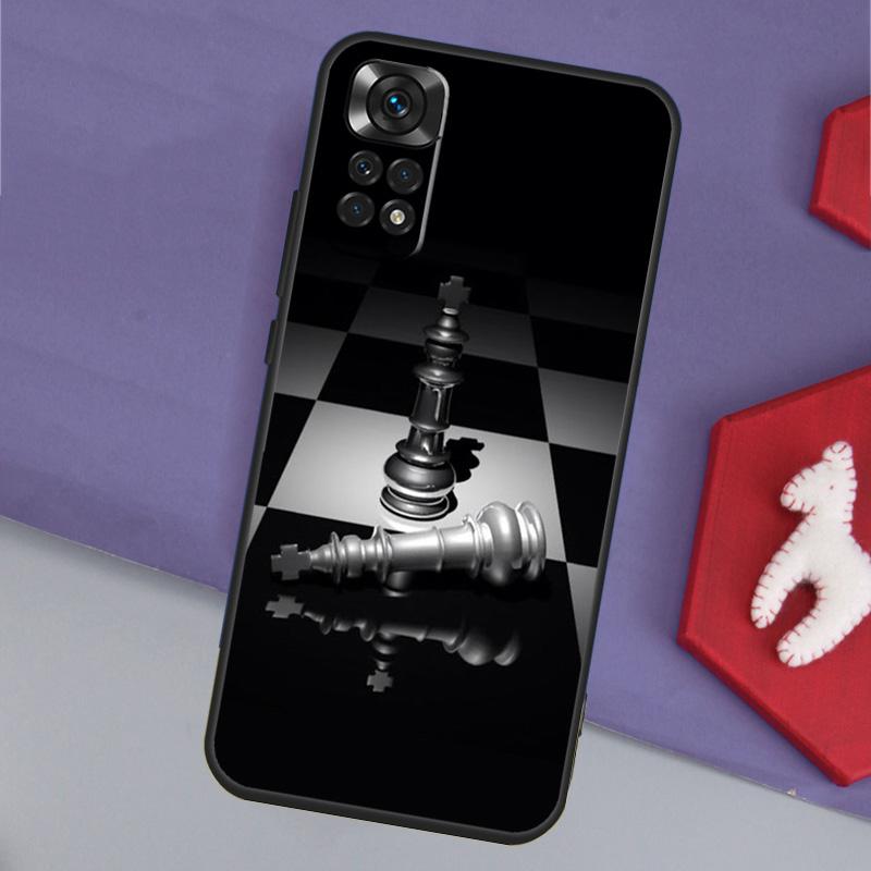 Chess Pieces Funda For Xiaomi Redmi Note 13 14 Pro 12 11 9 10 9S 10S 11S 12S Redmi 14C 10C 12C 13C Case