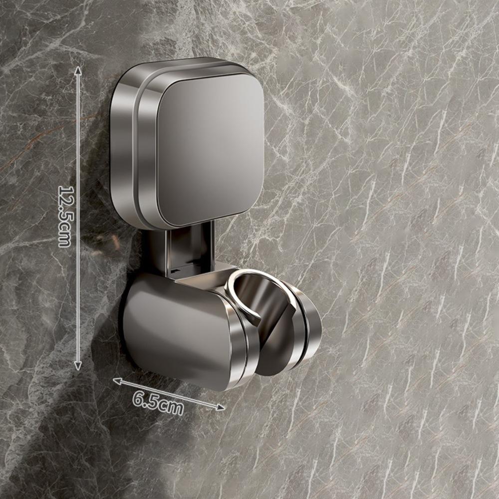 Держатель для душевой лейки на присоске, регулируемый распылитель, фиксированное основание, аксессуары для ванной комнаты