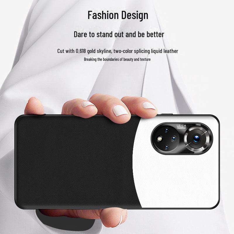 Protective Liquid Leather Case for Huawei Nova 9 Pro - Anti-Fall Cover