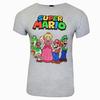 Super Mario Unisex Adult Group Shot T-Shirt