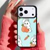 Мультяшный кролик Банни Чехол для телефона для iPhone 17 16 15 14 13 Pro Max Задняя крышка для 12 11 Pro Coque