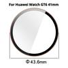 Закаленное стекло+чехол из ПК для Huawei Watch GT6 41 мм Полное покрытие Аксессуары для умных часов Защитные Жесткие Чехлы для Huawei GT6 46 мм