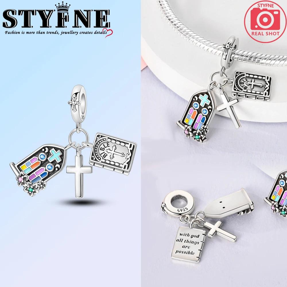 Изысканные модные медного цвета шармы-подвески в виде Санта-Клауса, рождественской елки, лося, оленя, бусины, подходят для оригинальных браслетов, рождественские украшения своими руками