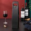 Solid Color Wine Bag Single Double Wine Carrier Bag Classic Bottle Carrier