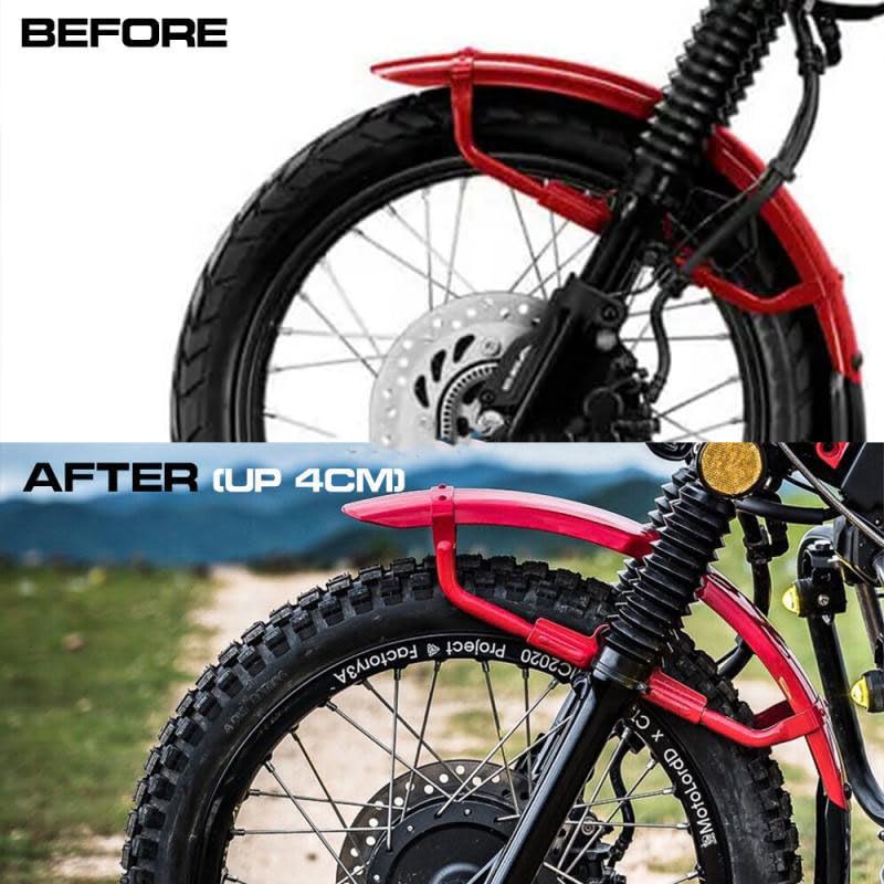 Motokano Front Fender Riser 4cm Adjustable Fit CT125 (JA55) (JA65) DAX125 (JA04) 2020-2023