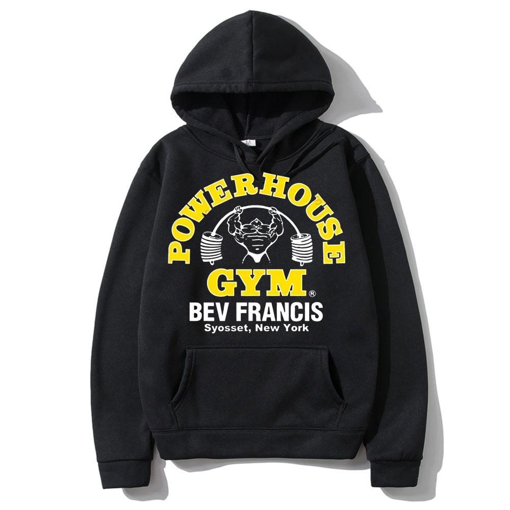 Powerhouse Gym Харадзюку Гик Смешная Толстовка Мужская Мода EU Размер Хлопковые Толстовки Одежда Мужчины Женщины Оверсайз Свободный Свитшот Топы