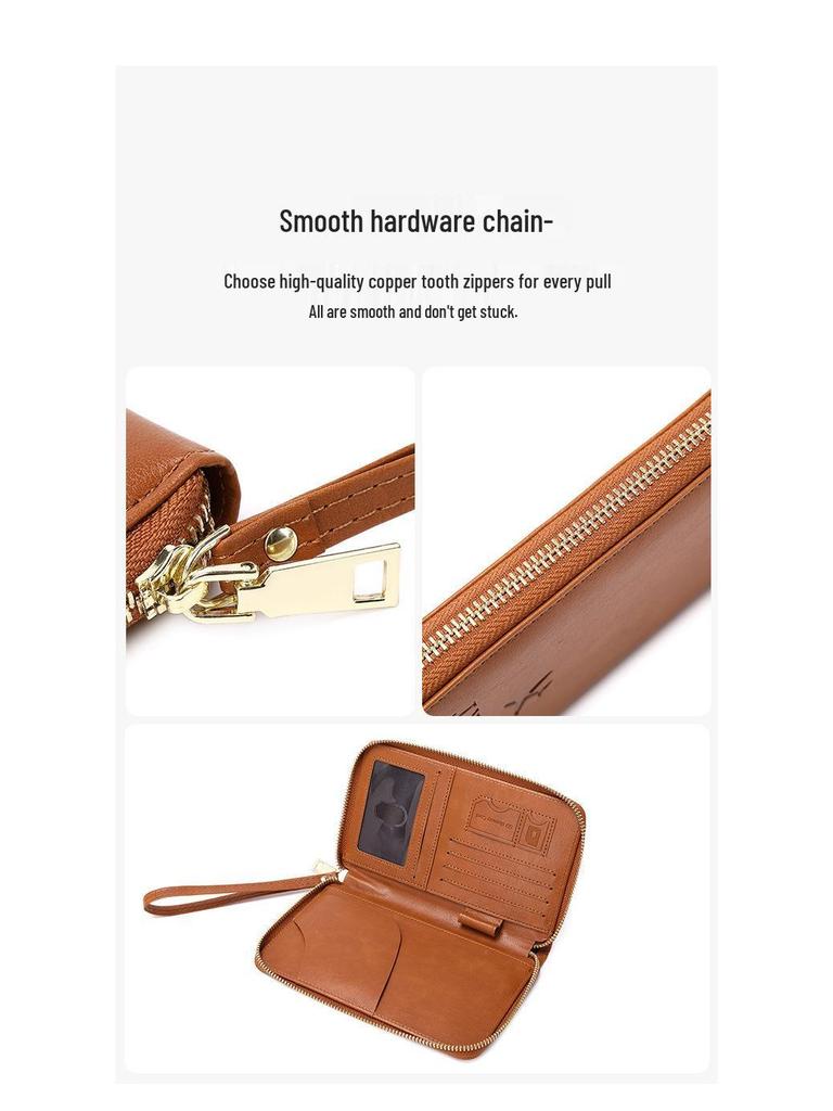 Заграничный RFID держатель для паспорта и сумка для проездных документов на молнии