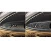 Real Carbon Fiber Interior Window Lift Switch Panel Trim For Ford Mustang 96-03 LHD Only