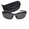 Polarized Sunglasses with PC Men's Case, Plastic, Smoke, CSP-009-3-EH-72