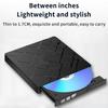 Внешний Blu-Ray привод Typec+Usb 3.0 CD24X Высокоскоростной привод Инструменты и записывающий адаптер DVD CD Внешний Многофункциональный A3Y9