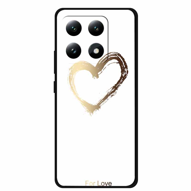 Для Xiaomi 15T 5G Чехол Цветы Мягкий Силикон ТПУ Задняя Крышка Для Xiaomi 15T Pro 5G Capa Boho Цветная Защита от Царапин