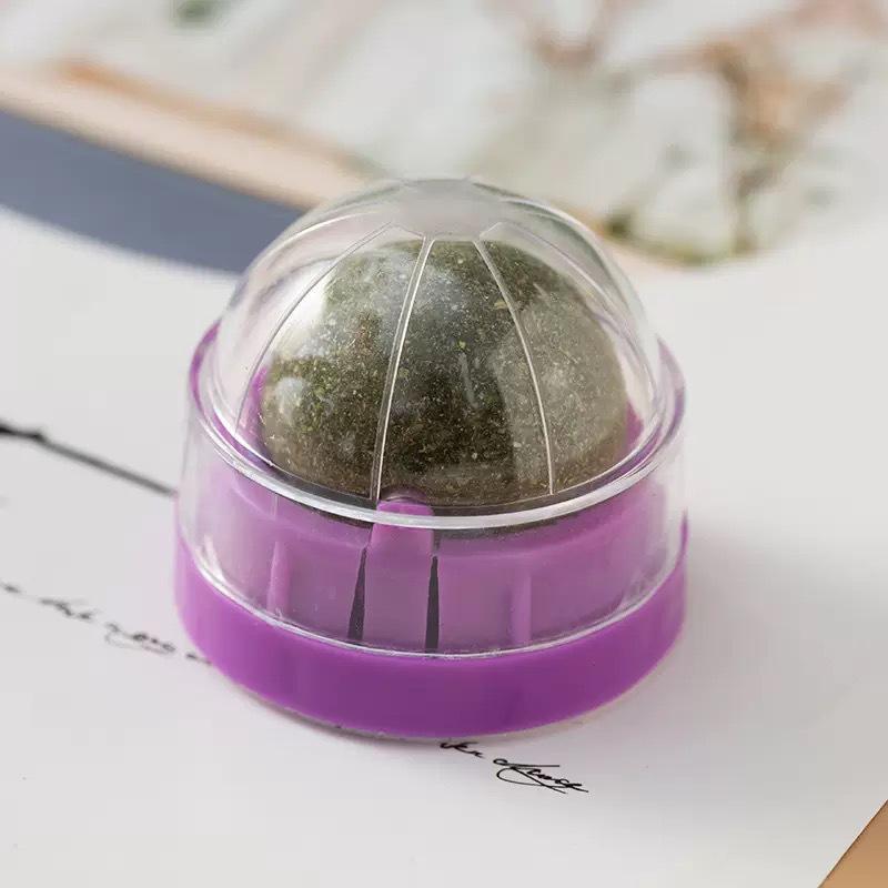 Rotating Catnip Ball Toy – Self-Play, Teething, and Boredom Relief for Cats