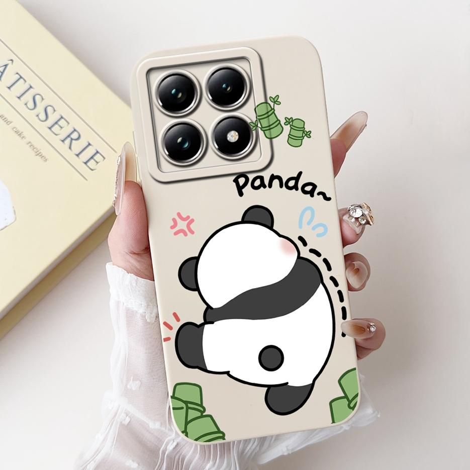 For Xiaomi 14T Pro Case Cute Dog Cartoon Cover Soft TPU Full Cameras Protection Shell For Xiaomi Mi 14T Pro Mi14T 5G Phone Cases