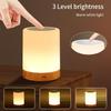 LED Night Light 13 Color Changing RGB Table Lamp Remote Control Touch Rechargeable Night Lamp Bedside Table Dimmable Desk Lamp