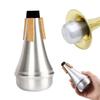 Dreld Trumpet Silencer, Straight Mute, for Home Practice, Silences Sound, Aluminum Alloy, Reduces Volume, Absorbs Sound, Prevents Indoor Noise,