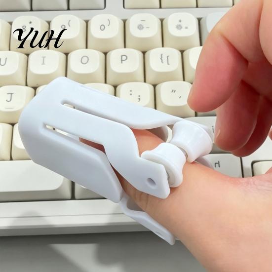 Manual Knuckle Relaxer Mini Roller Finger Massager, Portable Plastic Massage Tool, Tool Fatigue Pain Relief Rolling Hand Massager for Arthritis