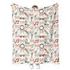 1pc Showgirl Life Inspired Print Throw Blanket, Super Soft & Cozy for Bed Sofa or Travel, Fuzzy Plush Design