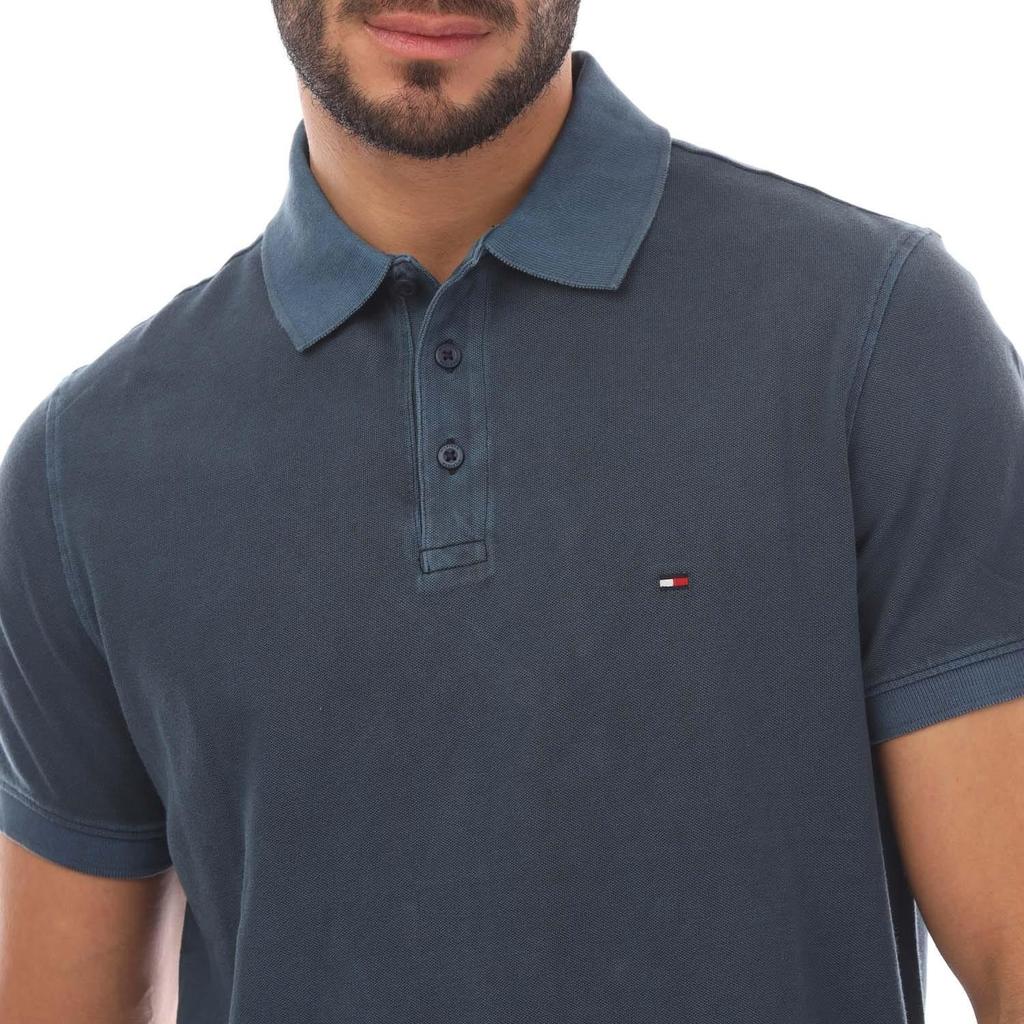 Tommy Hilfiger Mens Garment Dyed Regular Polo Shirt