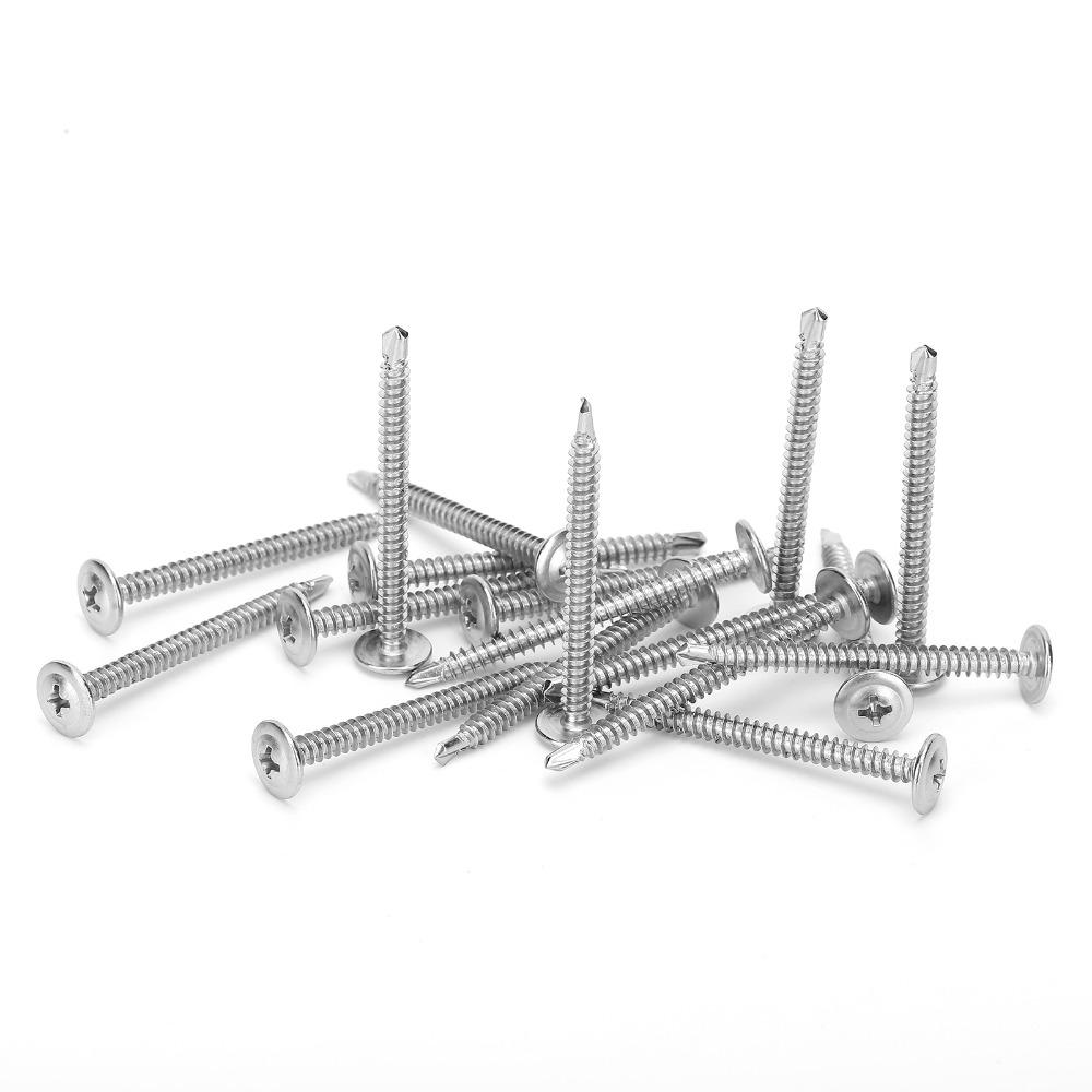 25PCS Quick Self Tapping Screws Phillips Drive Tek Screw Self Self Drilling Screws For Sheet Metal