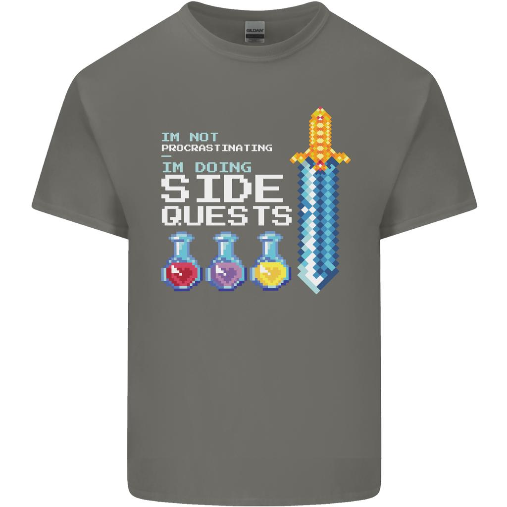 RPG Gaming Im Doing Side Quests Gamer Unisexs Light Cotton TShirt