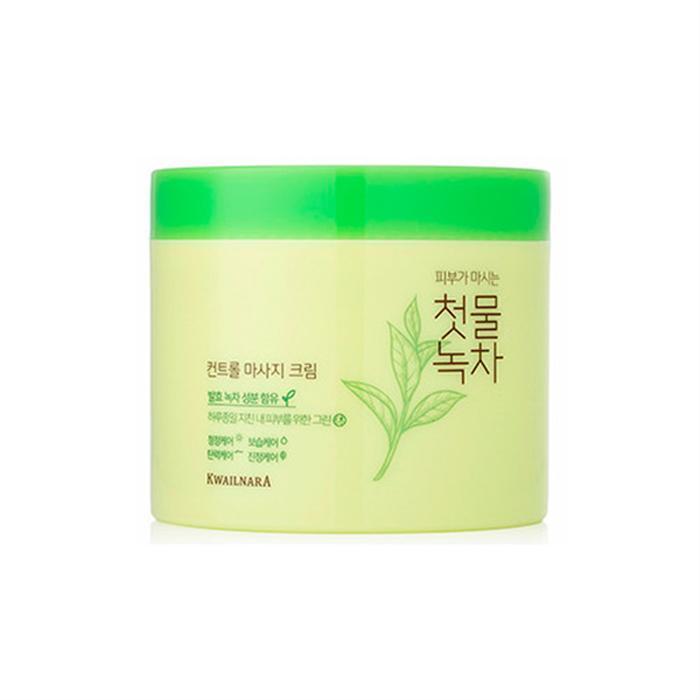 KWAILNARA First Water Green Tea Control Massage Cream 300ml (11955785)