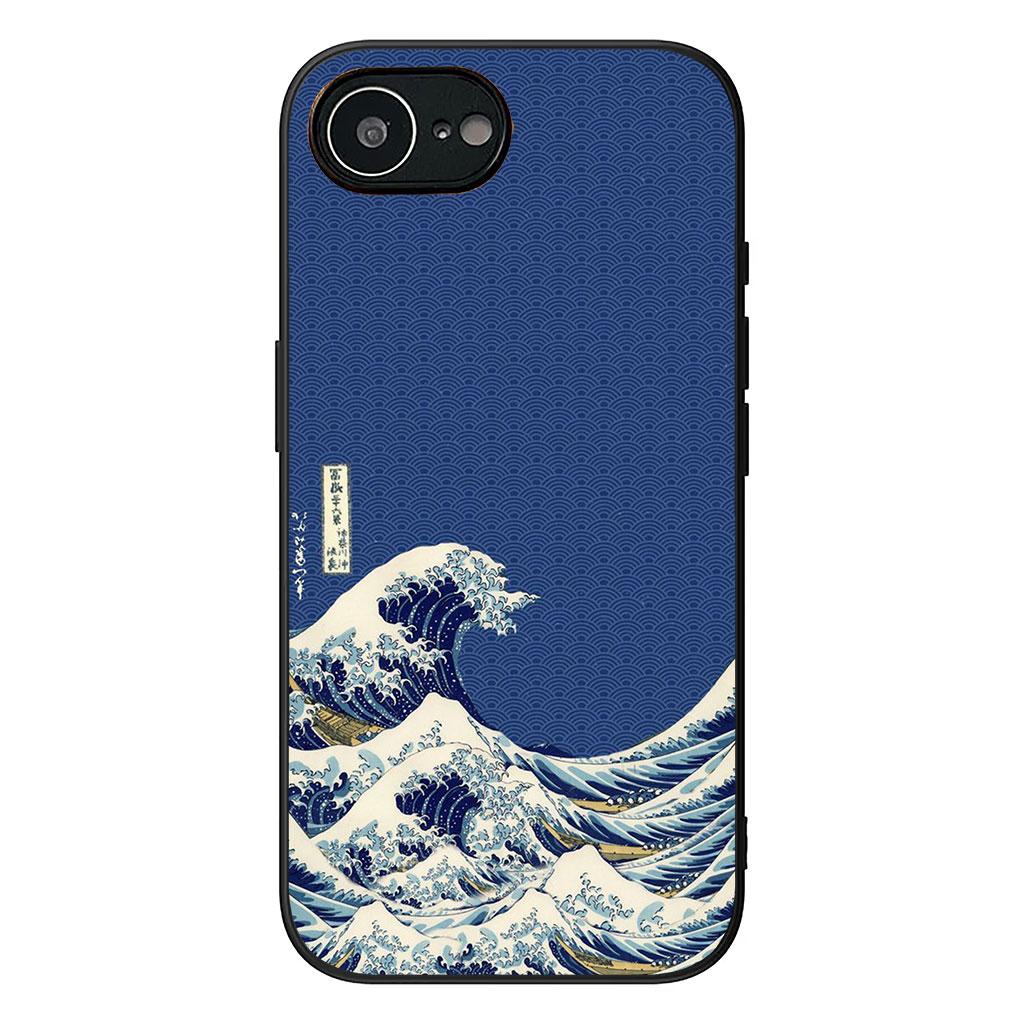 Чехол для OPPO A54 A40 A60 A80 A18 A16 A17 A38 A78 A79 A57 A55 A3 Pro A96 A15 A12 Чехол для телефона Великая волна в Канагаве океан