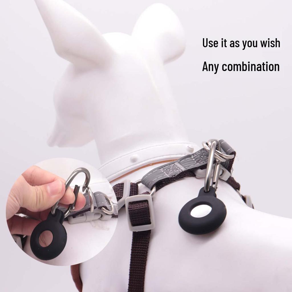 Силиконовый защитный чехол для локатора Apple Airtag - Защитный чехол для трекера от потери