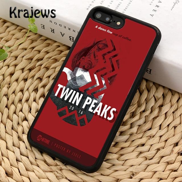 Krajews Twin Peaks Fire Walk With Me Phone Case Cover For iPhone 17 Air 16 15 14 plus 11 12 13 pro max coque Fundas