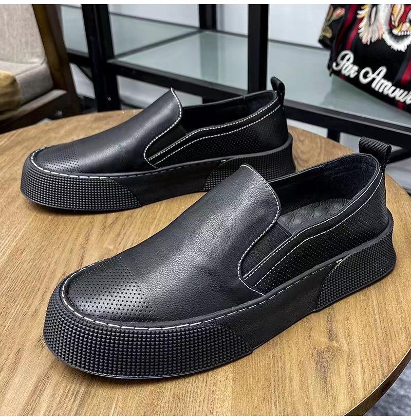 Fashion Summer New Men's Shoes High Quality Designer Slip On Casual Shoes Low-top Comfy Driving Shoes Mocassins Outdoor Men Formal Shoes