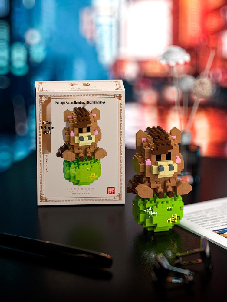 Конструктор Зодиак Планеты - Совместим с LEGO, Модная сборная игрушка в подарок для детей