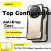 Honor Magic8 Case Magic8Pro Airbag Shockproof Protective Cover Full Coverage Transparent Ultra-Thin 360° Rotatable Magnetic Stand Case