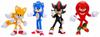 Sonic the Movie Sonic X Shadow TOKYO MISSION Pacific 5 Inch Action Figure 4 Pack Tails Knuckles Movie 3 Game Tokyo Mission Goods Doll Light Up Glowing