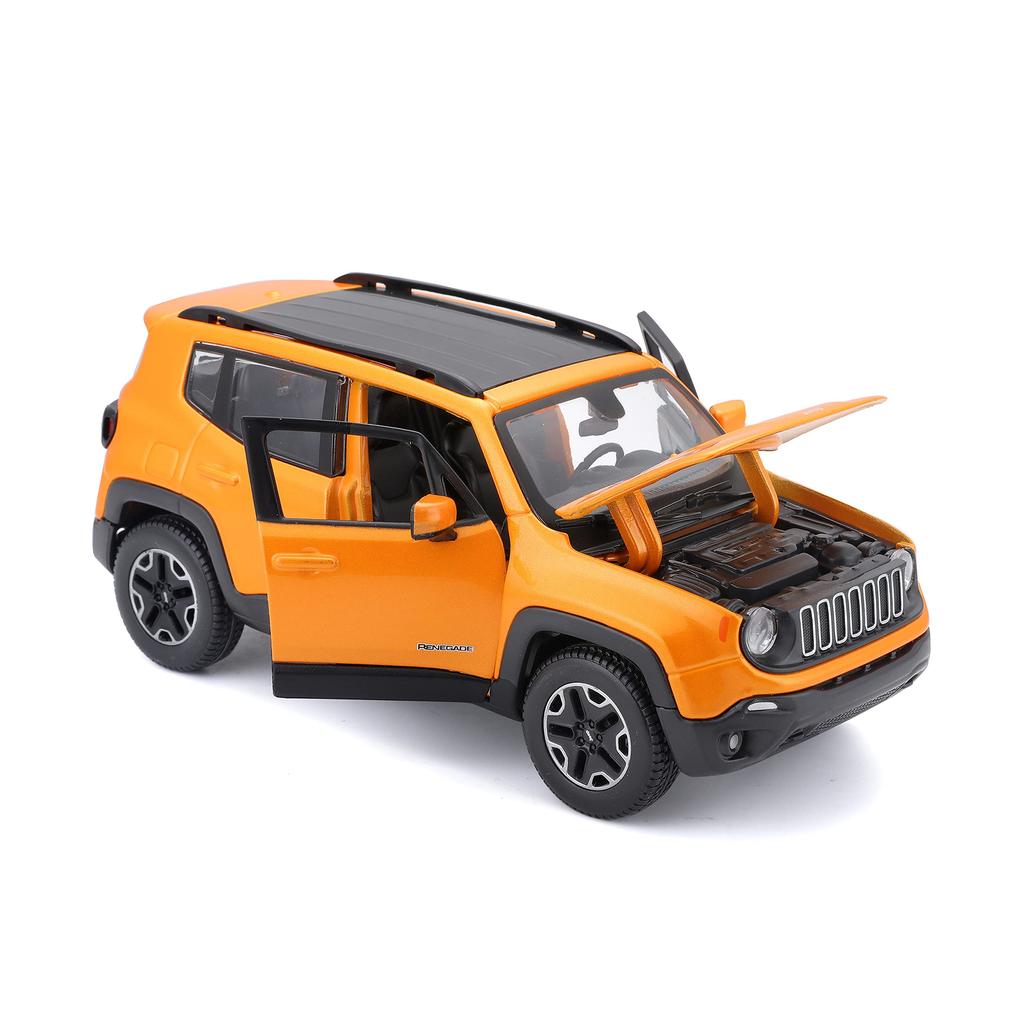 Maisto Jeep Renegade Оранжевый Литой Миниатюрный Готовый Модель 31282 1/24 / Автомобиль,
