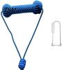 Dog Breath Freshener Tools Rubber Chews, Dental Chew Toy, Dual-Action Canine Prop, Pet Oral Adjustable Care Mouth Opener for Small Medium Large Dogs,