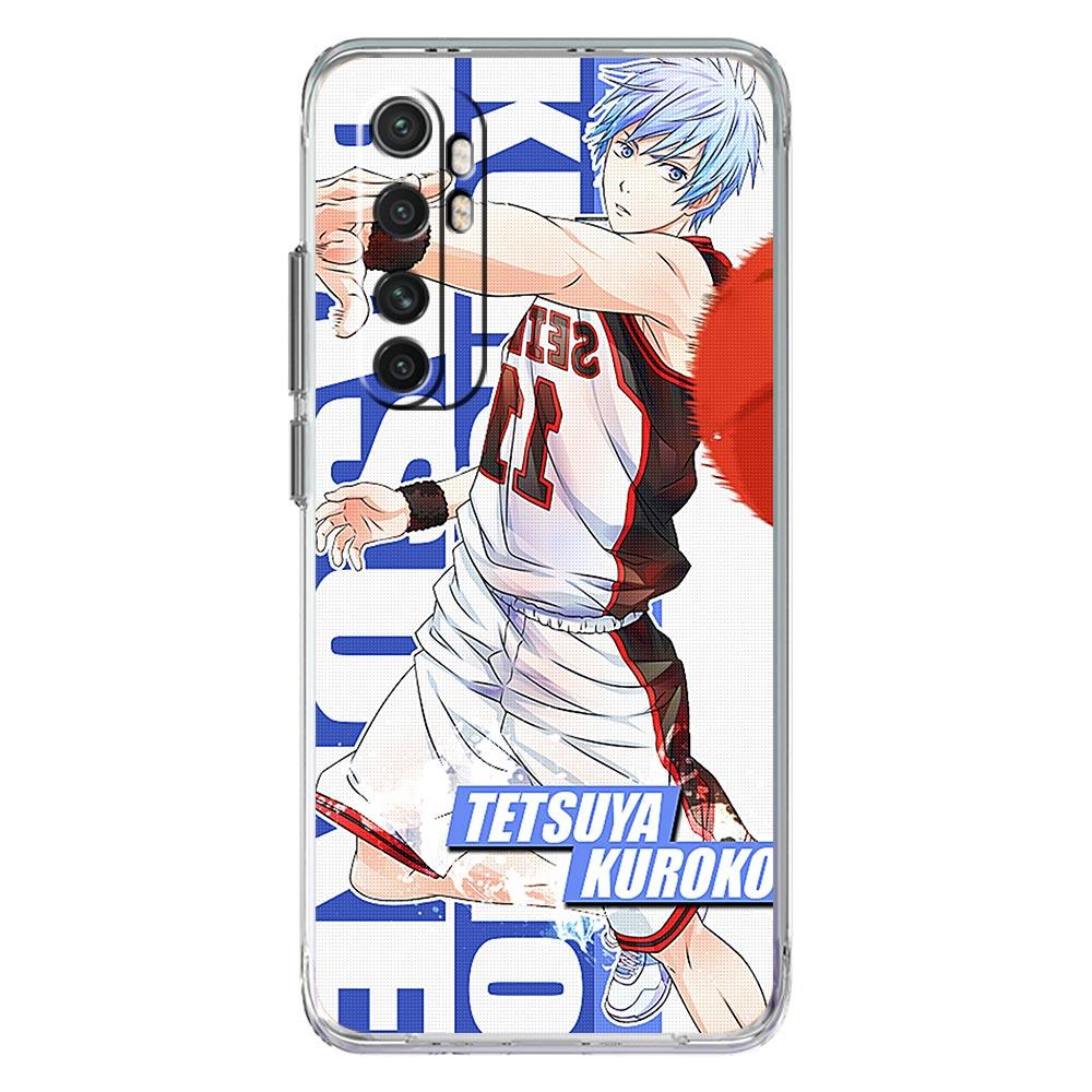 Kuroko No Basuke Anime Phone Case For Xiaomi Poco X3 NFC F3 M3 GT M4 Mi 11 Lite 5G Ultra 11T 11X 12 Pro 11i 12X Soft Clear Cover