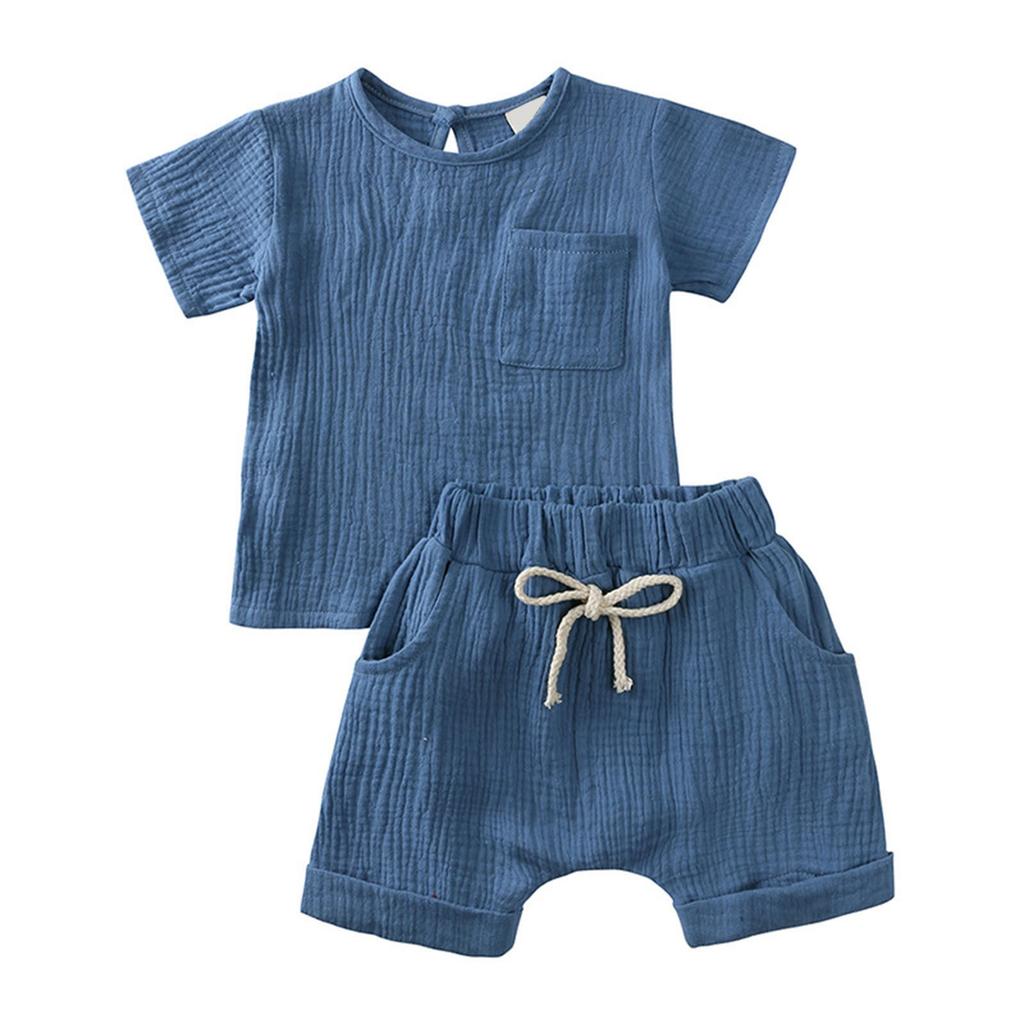 Summer Boys' And Girls' Children's Two-piece Fashion Suit