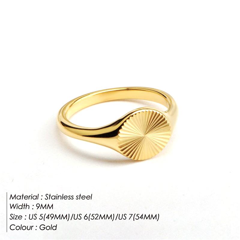 Модное кольцо Кольцо из нержавеющей стали 316L Anillo Ringen Mujer Женские кольца Bague Парная бижутерия Модные подарки Не выцветает