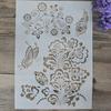 DIY Craft Flower Stencil Wall Painting Scrapbook Stamping Album Emboss Card Tool