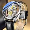 Bugare Double-Sided Automatic Tourbillon Men's Watch