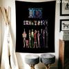Anime One Piece Wall Tapestry Aesthetic Wall Hanging Printed Fabric Blanket Decorative Tapestries For Bedroom Living Room Home Decor