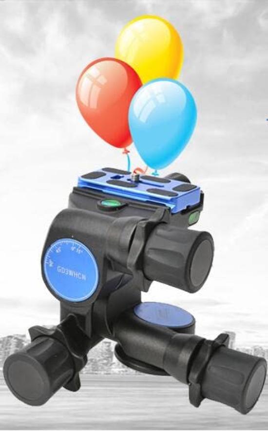 Domestic Benro Geared Head GD3WH Model [Cy-i Support] 3-Way (Latest GD3WHCN)