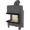 Steel Fireplace KRATKI MBM Left 10 kW Ø 200